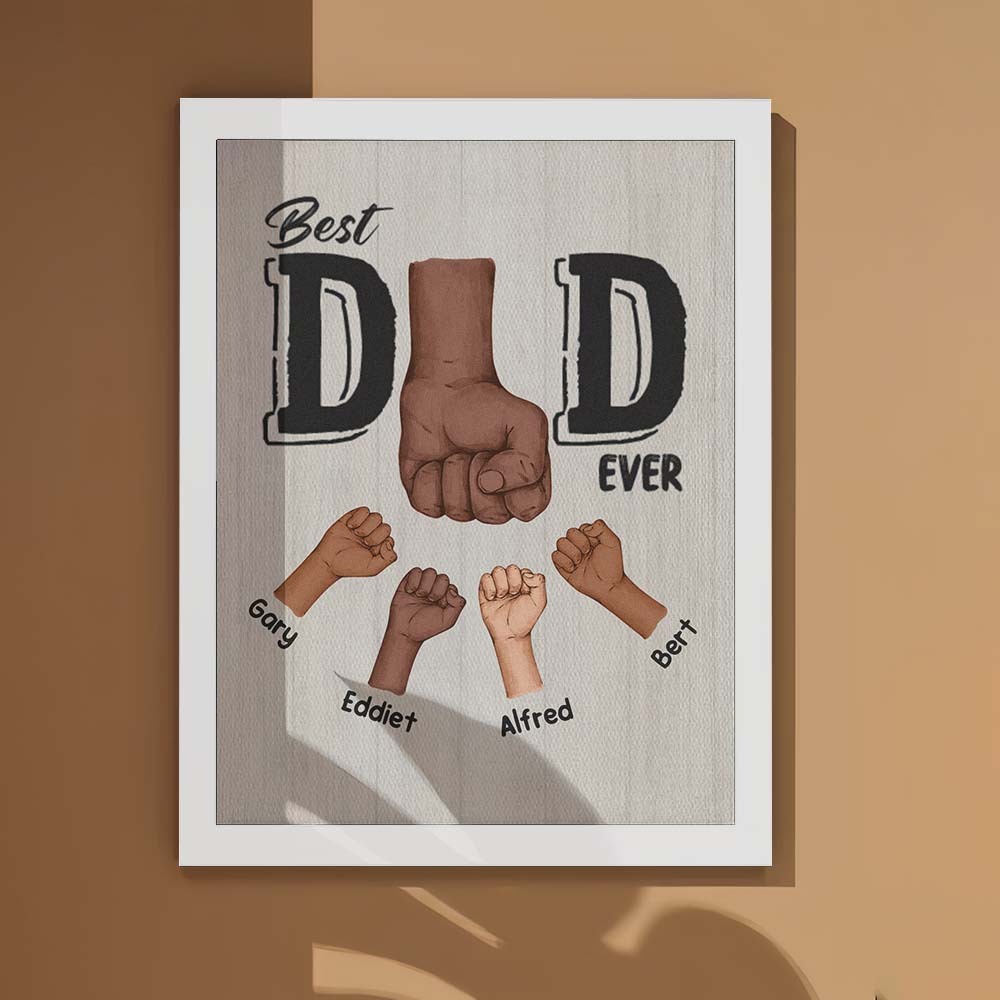 El Mejor Papá De Todos Los Tiempos - Adornos Personalizados Personalizados Para La Familia - Regalo Del Día Del Padre Para Papá - santacalcetines