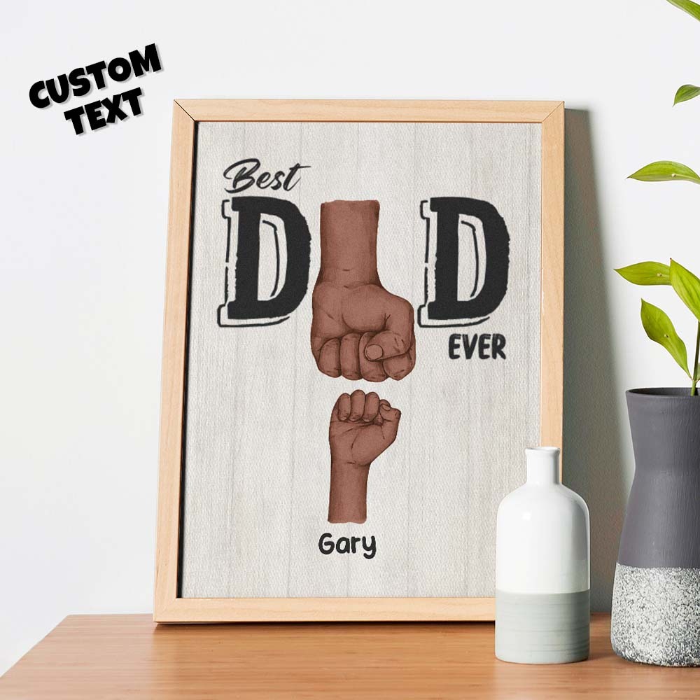 El Mejor Papá De Todos Los Tiempos - Adornos Personalizados Personalizados Para La Familia - Regalo Del Día Del Padre Para Papá - santacalcetines