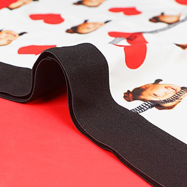 Boxers Calzoncillos Personalizados Corazón Regalo de Navidad