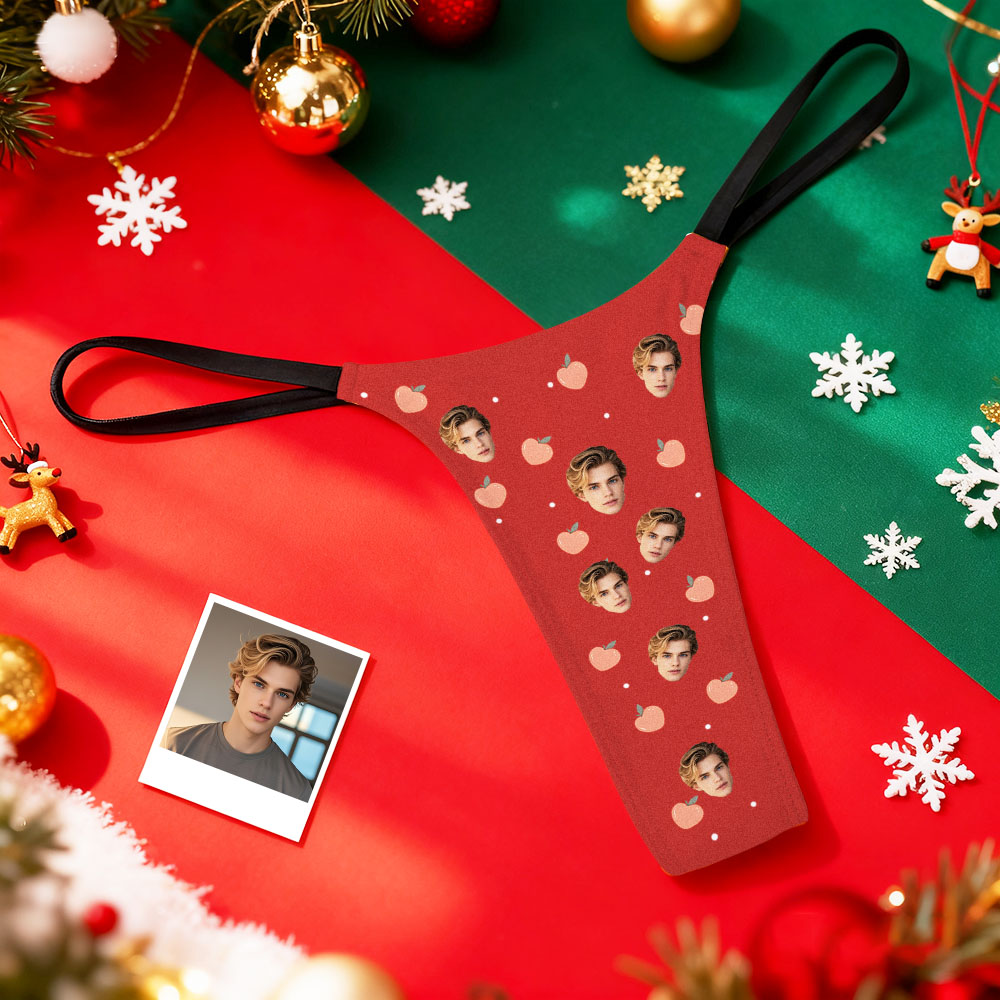 Tangas Personalizadas Con Foto Y Nombre De Cara, Bragas Divertidas, Ropa Interior, Bragas Con Foto Personalizadas, Ropa Interior Divertida, Bragas Personalizadas Las Rosas Son Rojas