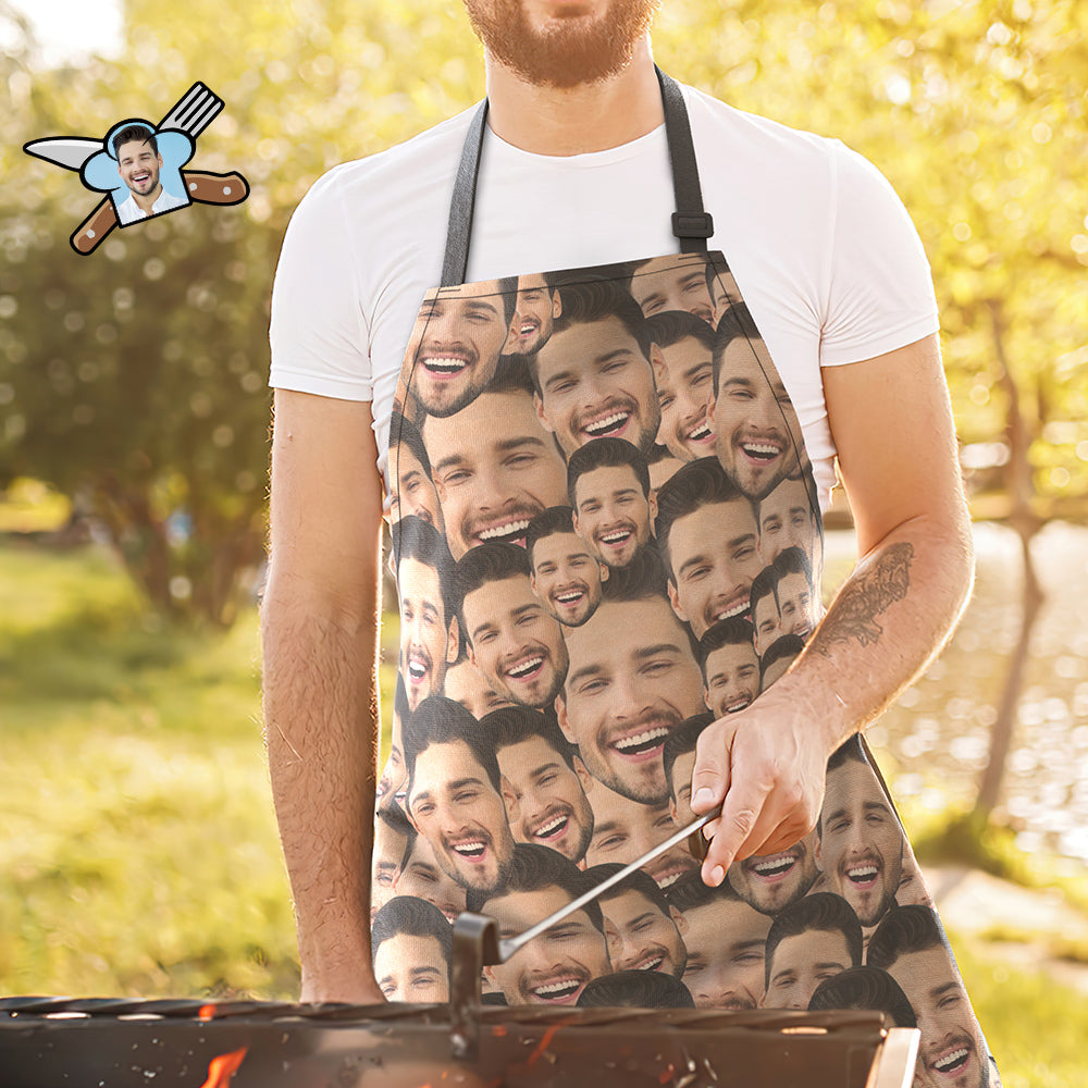 Delantal De Puré De Cara Personalizado