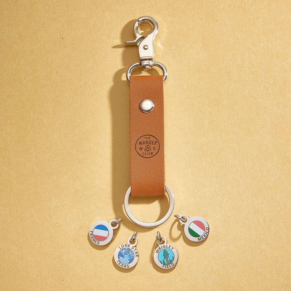 Llavero Con Fichas Personalizadas, Accesorio Para Coche, Regalo Para Padrinos De Boda, Regalo Para Papá, Regalo De Cumpleaños, Grabado Personalizado - santacalcetines