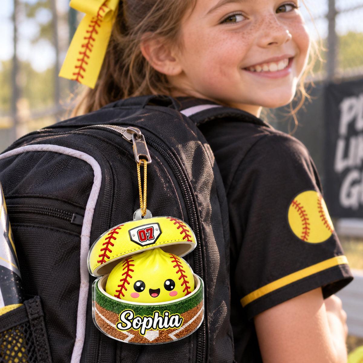 Juegos De Pelota Personalizados Dumpling Squishy Style - Adorno Acrílico Personalizado - Regalo De Navidad Para Hija, Hijo Y Nietos - santacalcetines