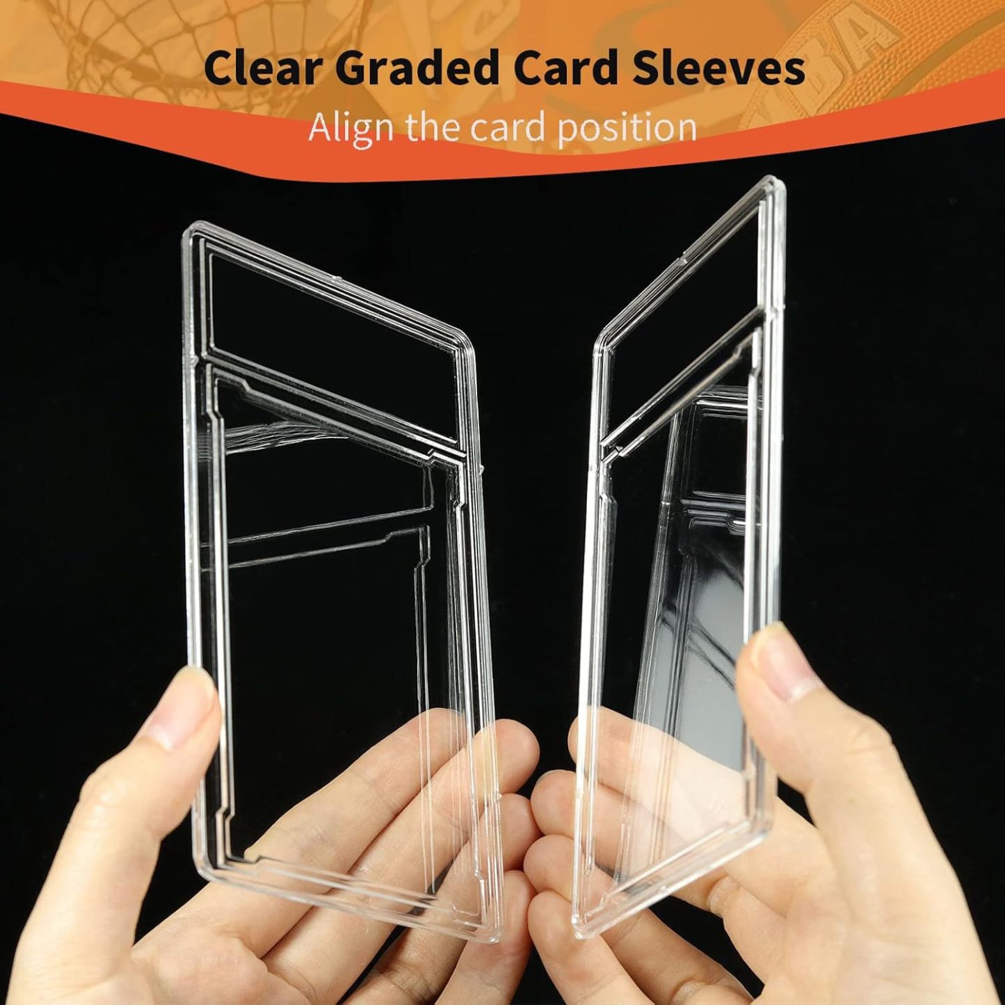 Acrylic Card Holder  (13.5*8*1CM) - santacalcetines