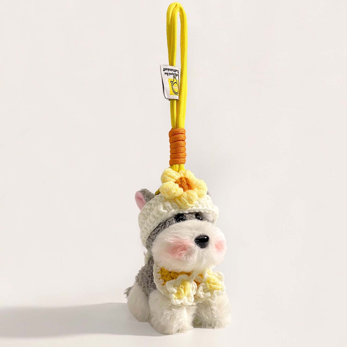 Llavero Con Dije De Perro Adorable: Un Accesorio Encantador Para Bolsos De Niñas, Un Elegante Colgante Para Bolso Y Un Regalo Perfecto. - santacalcetines