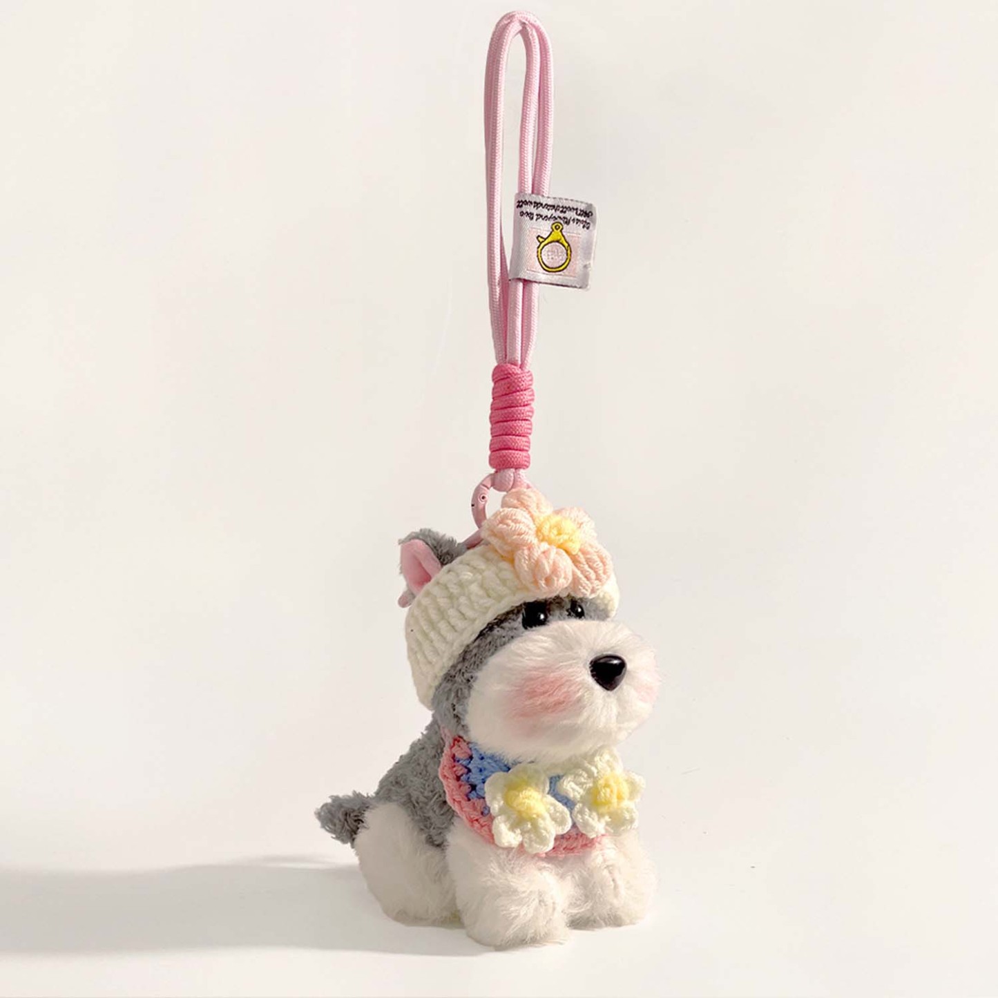 Llavero Con Dije De Perro Adorable: Un Accesorio Encantador Para Bolsos De Niñas, Un Elegante Colgante Para Bolso Y Un Regalo Perfecto. - santacalcetines