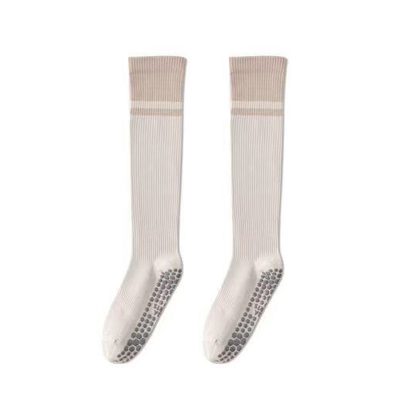 Calcetines De Agarre De Yoga A Media Pantorrilla Para Mujer, Calcetines De Agarre De Pilates De Silicona Antideslizantes, Calcetines De Agarre Antideslizantes Profesionales, Calcetines Deportivos De Piso De Fitness Para Adultos De Otoño E Invierno - santacalcetines