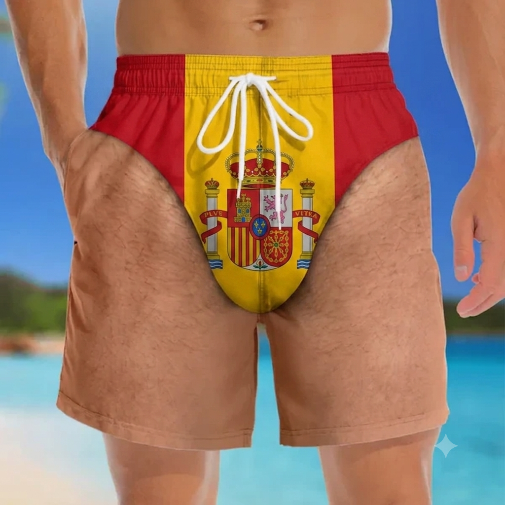 Costume Da Bagno Da Uomo Patriottico Divertente Personalizzato - Vacanze Estive Personalizzate E Regali Di Viaggio Per Uomo - Libertà E Relax - mymoonlampit