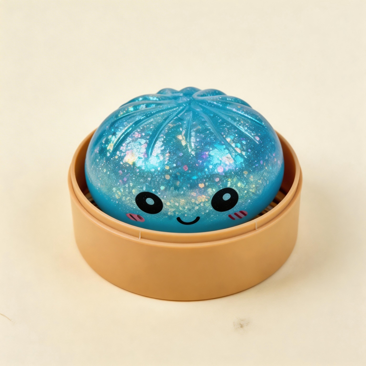 Glitter Gnocco Giocattoli Squishy Panino Al Vapore Palla Sensoriale Antistress Novità Scrivania Regalo Di Decompressione Da Spremere Morbido