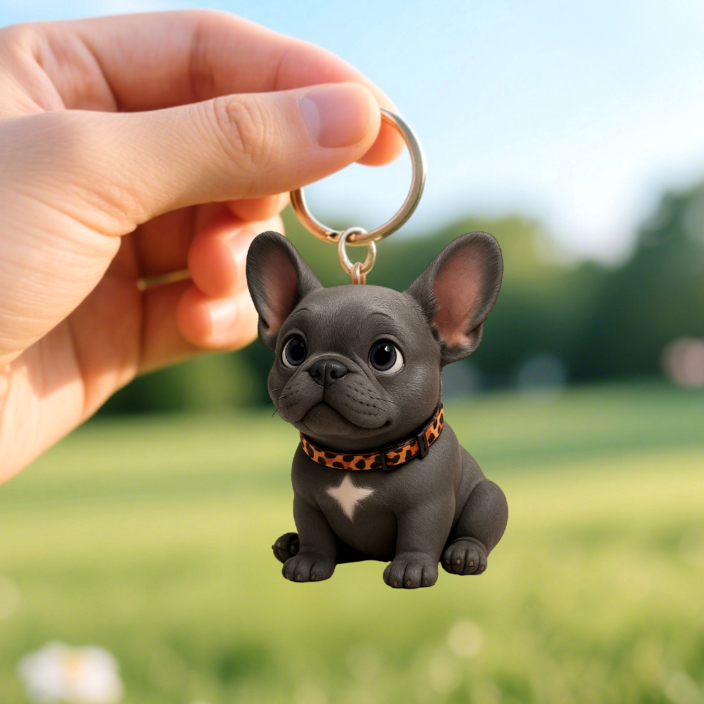Grazioso Portachiavi 3d Personalizzato Con Personaggio Personalizzato Realizzato Dalla Tua Immagine