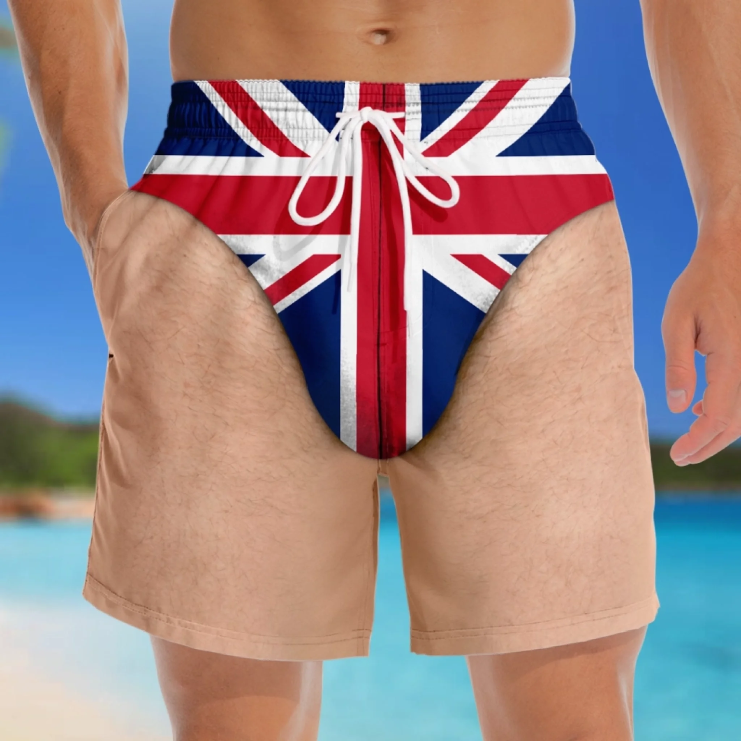 Costume Da Bagno Da Uomo Patriottico Divertente Personalizzato - Vacanze Estive Personalizzate E Regali Di Viaggio Per Uomo - Libertà E Relax - mymoonlampit