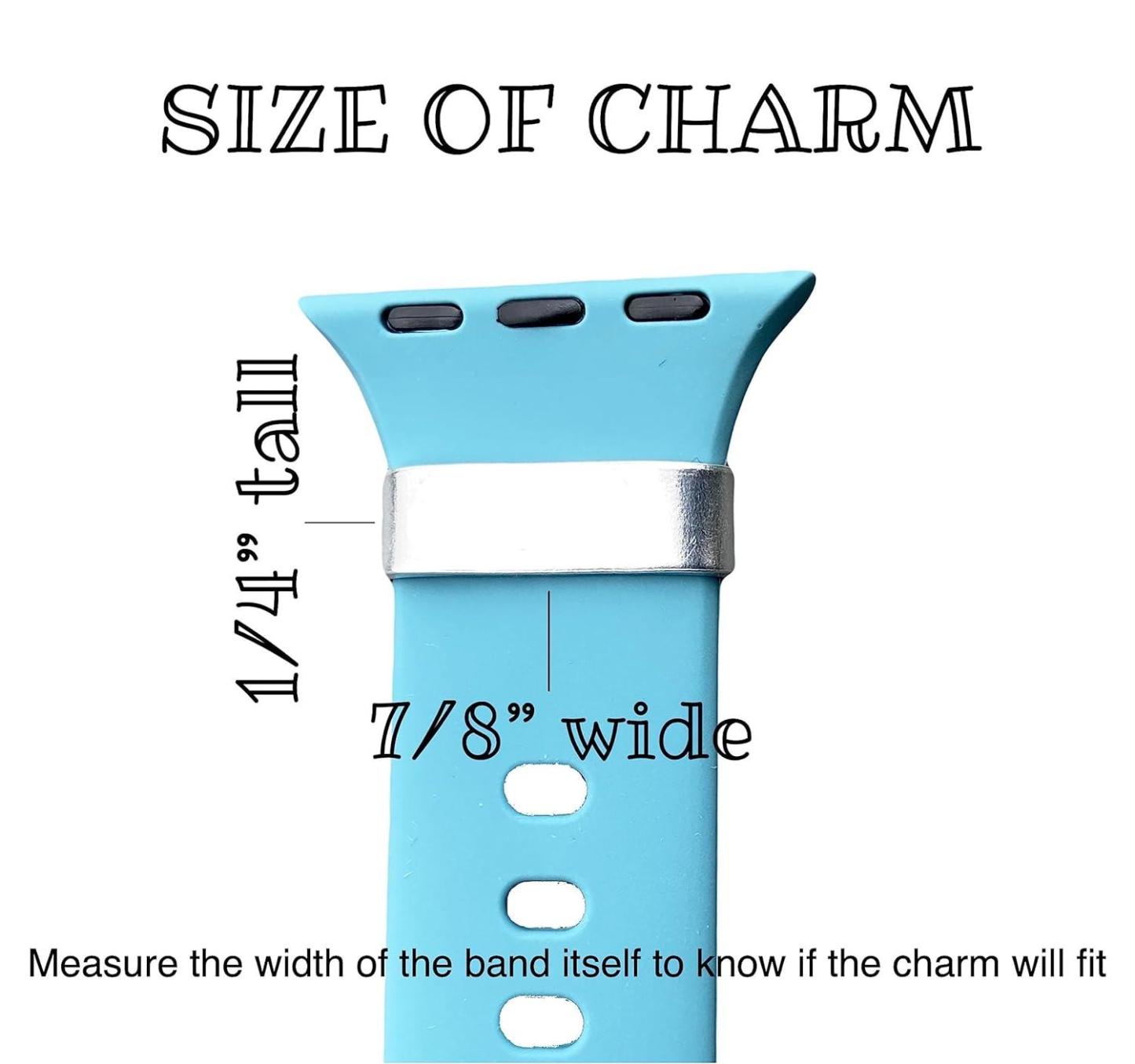 Mama Watch Charm Per Cinturino, Personalizzato Con Timbro A Mano Su Ordinazione, Regalo Per La Festa Della Mamma, Per Neomamme, Baby Shower - Orologio E Cinturino Non Inclusi