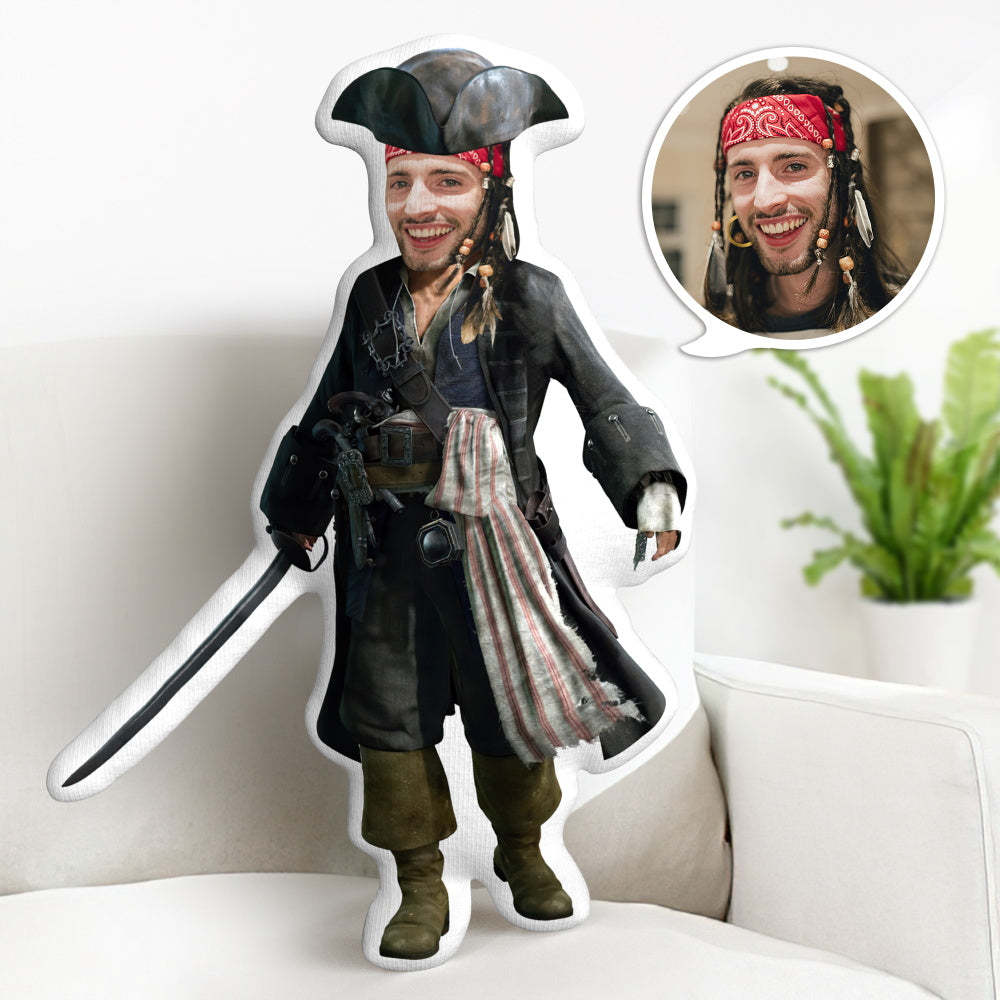 Cuscino Per Il Viso Personalizzato Regali Personalizzati Per Jack Sparrow Regali Personalizzati Per Cuscini Miniime Per Lui - fotolampadaluna