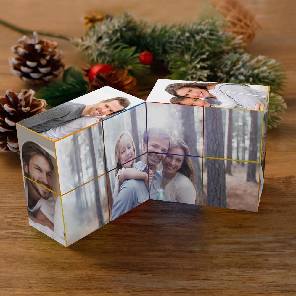 Cubo Fotografico Infinity Cubo Fotografico Pieghevole Personalizzato Cubo Di Rubik Personalizzato Regali Lgbt - fotolampadaluna