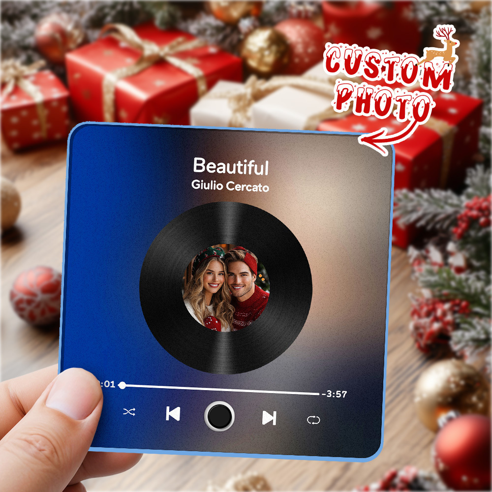 Album Fotografico Personalizzato Magnete Da Frigorifero Musica Adesivo Da Parete Per Foto Movimento Musicale Che Può Essere Riprodotto Senza Telefono Cellulare Musica Magnete Da Frigorifero Pro