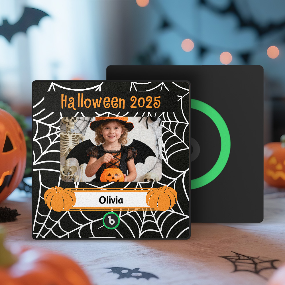 Foto E Nomi Personalizzati Magnete Da Frigorifero Con Musica Di Halloween Cornice Per Foto Personalizzata