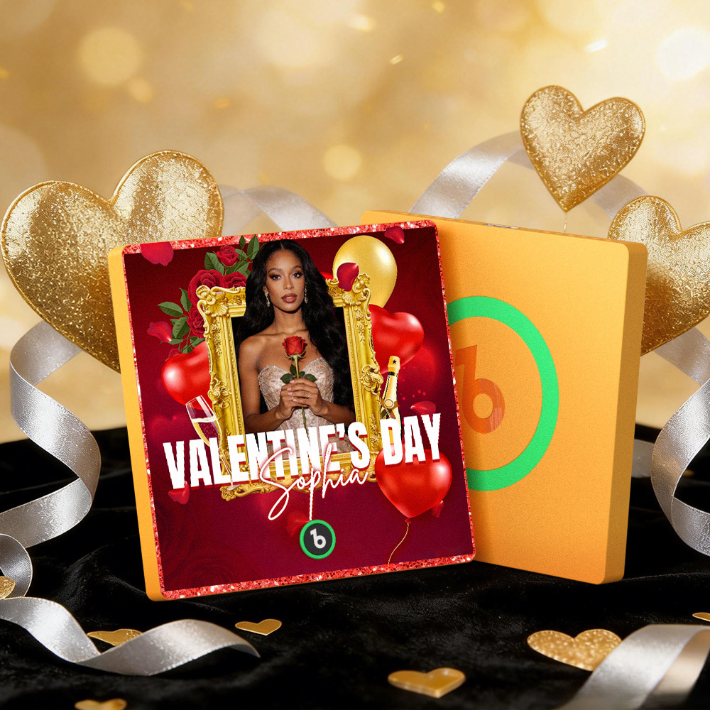 Magneti Da Frigorifero Musicali Personalizzati, Cornice Colorata, Album, Magnete Da Frigorifero, Può Riprodurre Canzoni, Cuore E Palloncino, Regalo Di San Valentino - mymoonlampit