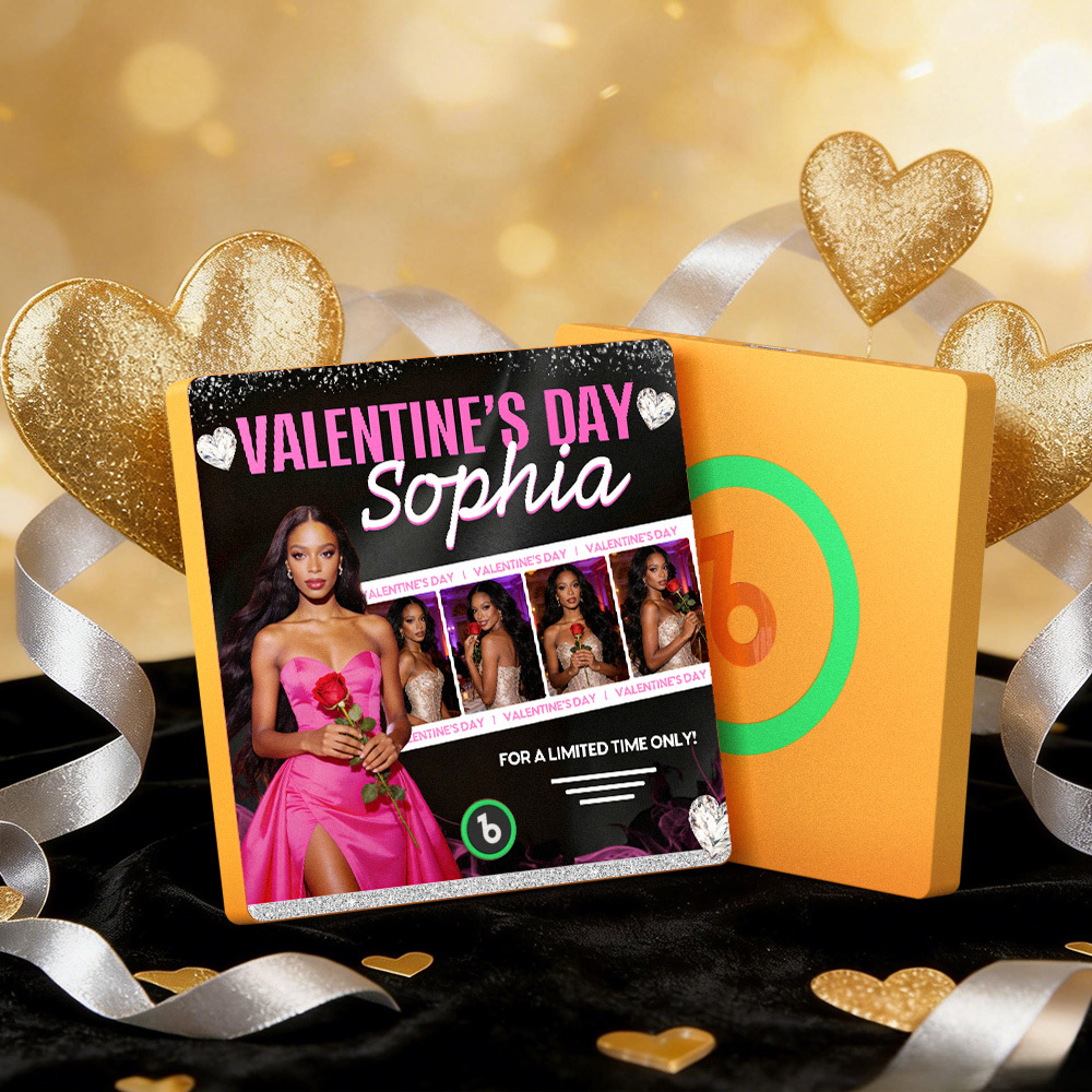 Magneti Da Frigorifero Musicali Personalizzati, Cornice Colorata, Album, Magnete Da Frigorifero, Può Riprodurre Canzoni, Regalo Di San Valentino - mymoonlampit