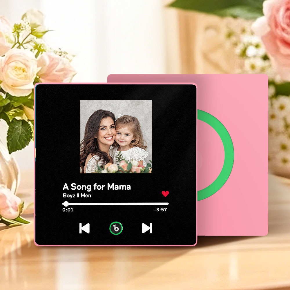 Regalo Per La Festa Della Mamma, Magnete Per Frigorifero Musicale, Nuovo Adesivo Fotografico Da Parete Con Aggiornamento 4.0, Che Riproduce Musica Senza Telefono Cellulare, Stili Multipli, Regalo Per La Mamma - mymoonlampit