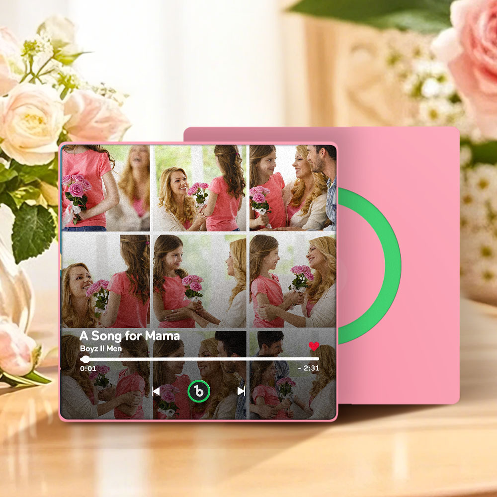 Regalo Per La Festa Della Mamma, Magnete Per Frigorifero Musicale, Nuovo Adesivo Fotografico Da Parete Con Aggiornamento 4.0, Che Riproduce Musica Senza Telefono Cellulare, Stili Multipli, Regalo Per La Mamma - mymoonlampit