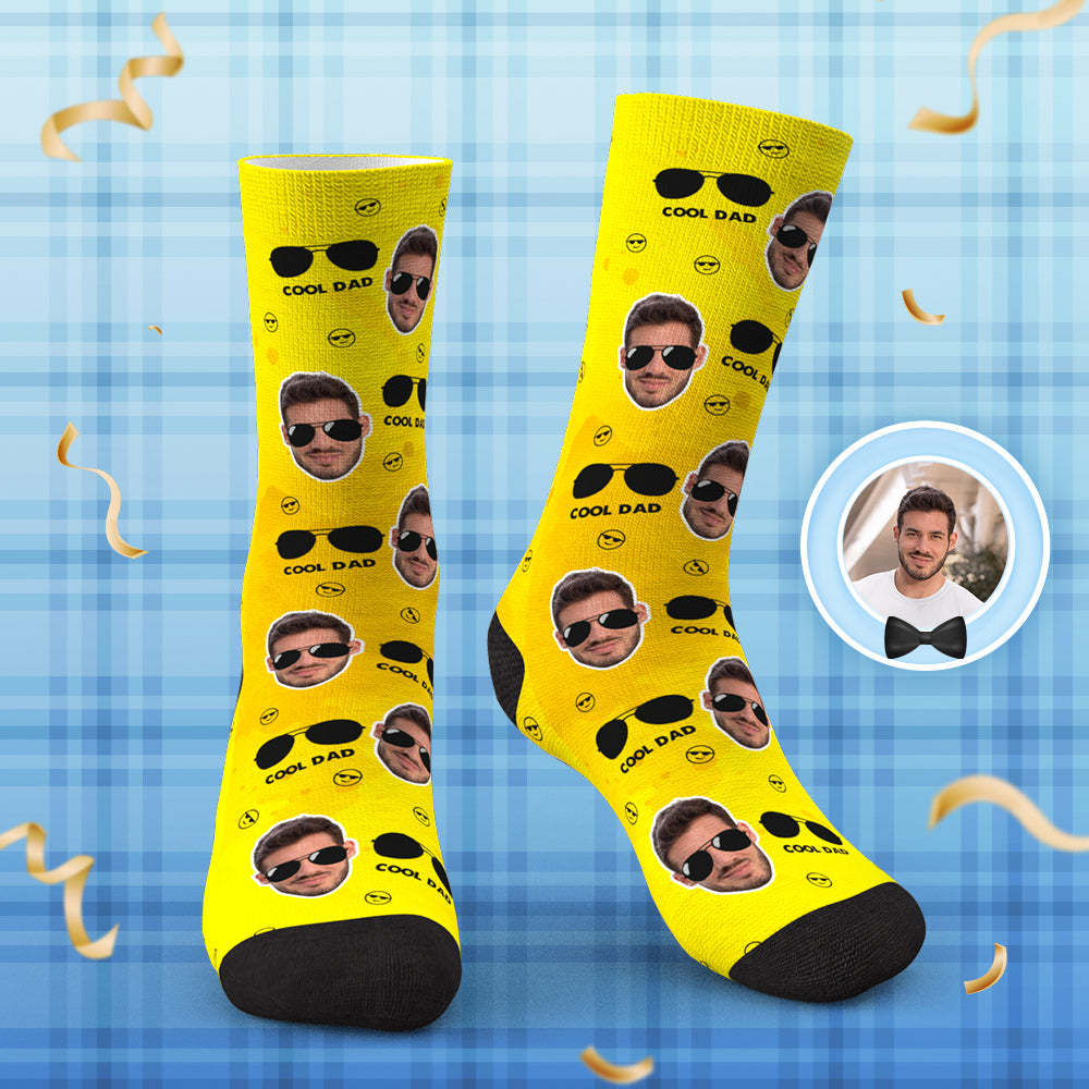 Calzini Personalizzati Per Il Viso, Occhiali Da Sole, Fantastici Regali Per La Festa Del Papà