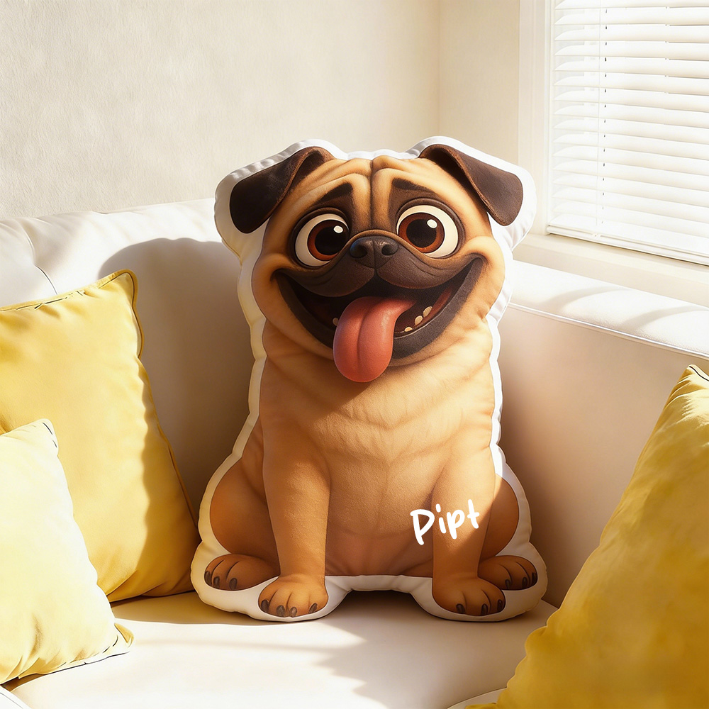 Cuscino Personalizzato Con Ritratto Di Animale Domestico, Cuscino Con Nome Personalizzato, Decorazione Per La Casa, Regalo Per Gli Amanti Degli Animali