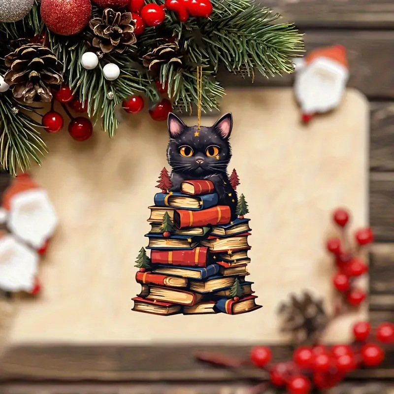 Calendario Dell'avvento Con Conto Alla Rovescia Di Natale, 24 Decorazioni Natalizie Uniche In Acrilico 2d - mymoonlampit