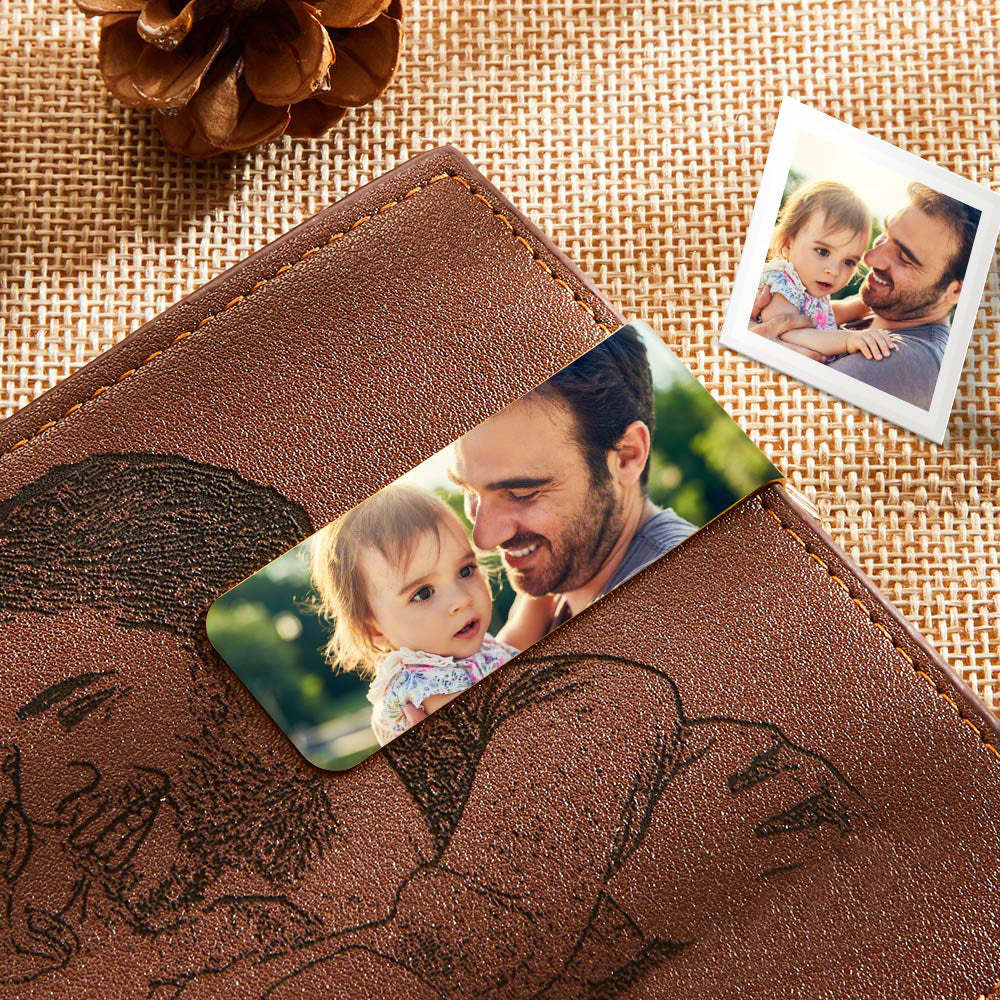 Fermasoldi Con Foto Personalizzati Fermasoldi In Metallo Personalizzati, Regalo Per Il Marito Amante Del Padre - fotolampadaluna