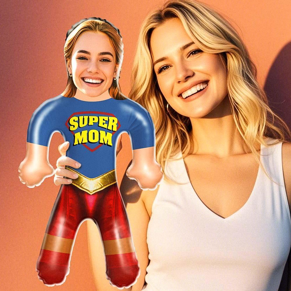 Super Mom Air Minime Doll – Bambola Gonfiabile Personalizzata Per La Mamma Eroina - mymoonlampit