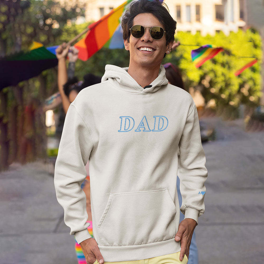 Maglione Con Cappuccio Inciso Personalizzato, Ricami Creativi, Regali Di Moda - mymoonlampit