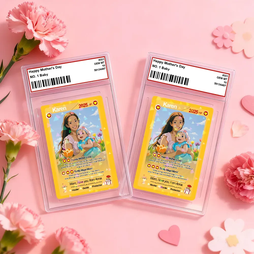 Regali Per La Festa Della Mamma: Poke Card Personalizzata, Poke Card Personalizzata, Regalo Per La Mamma, Regalo Poke Personalizzato - mymoonlampit