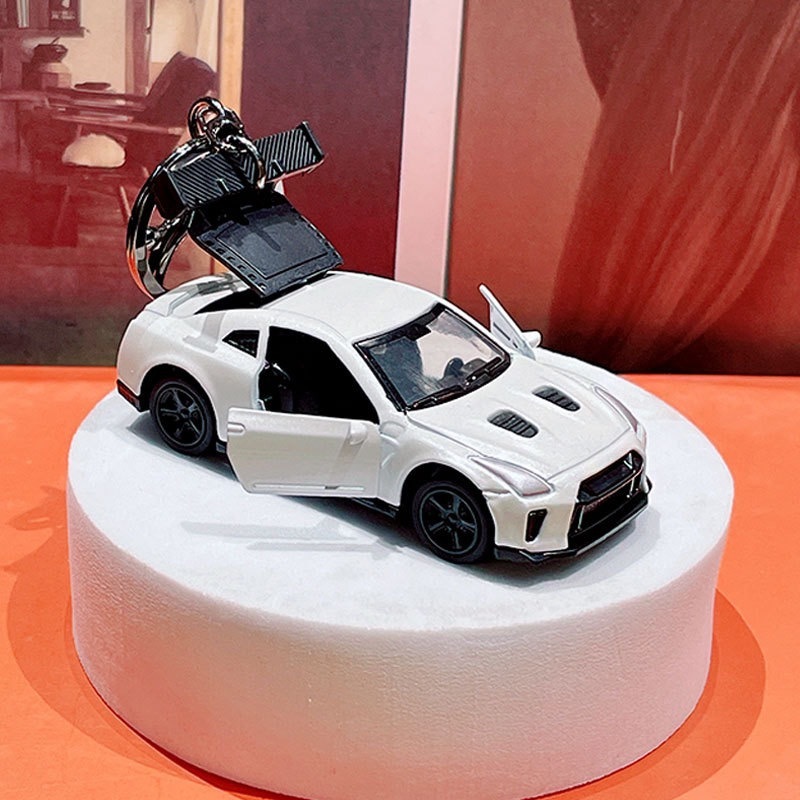 Set Regalo Di Portachiavi Con Auto Sportive In Metallo Pressofuso – Modellini Da Corsa In Miniatura Per Appassionati Di Auto, Regalo Di Natale O Compleanno - mymoonlampit