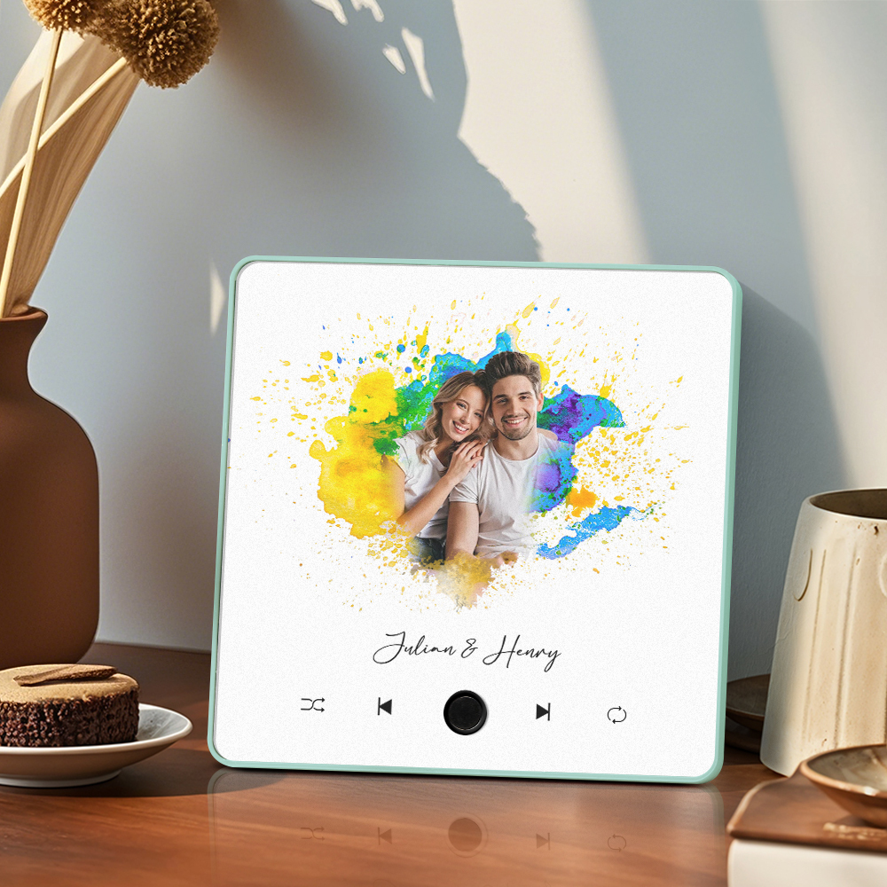 Magnete Per Frigorifero Con Album Personalizzato Il Magnete Per Frigorifero Con Musica Personalizzata Può Riprodurre Brani E Regolare Il Volume - mymoonlampit