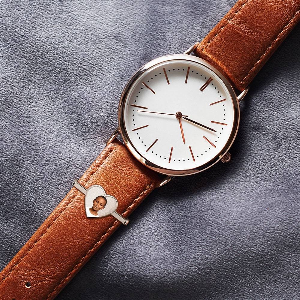 Ciondolo Personalizzato Per Cinturino Orologio, Ciondolo Personalizzato Per Foto Smartwatch - mymoonlampit