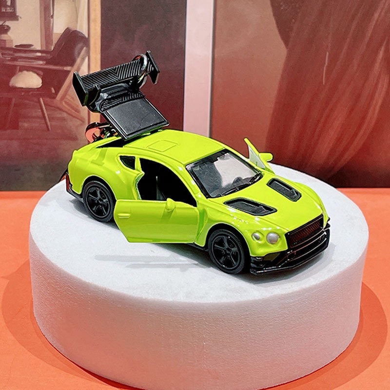 Set Regalo Di Portachiavi Con Auto Sportive In Metallo Pressofuso – Modellini Da Corsa In Miniatura Per Appassionati Di Auto, Regalo Di Natale O Compleanno - mymoonlampit