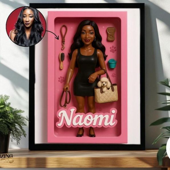 Ritratto Di Action Figure In Stile Bambola Personalizzato, Grafica Personalizzata Per Scatole Di Giocattoli, Kit Di Partenza Personalizzato, Grafica Personalizzata Per Action Figure, Regalo Di Tendenza Per Action Figure - mymoonlampit