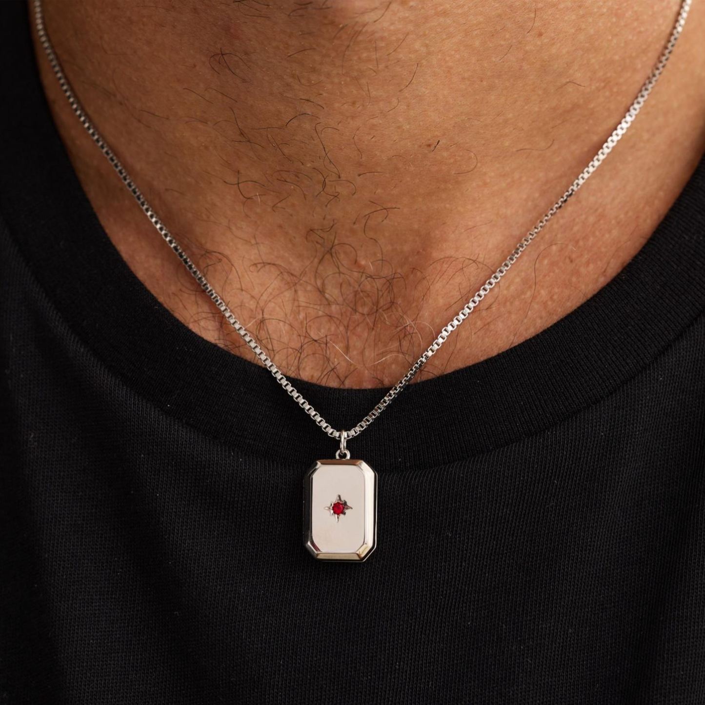 Collana Con Medaglione Personalizzato Con Foto, Collana Di Pietre Portafortuna, Regalo Da Damigella D'onore, Regalo Da Uomo, Gioielli Commemorativi, Regalo Di Compleanno, Regalo Per La Festa Del Papà - mymoonlampit