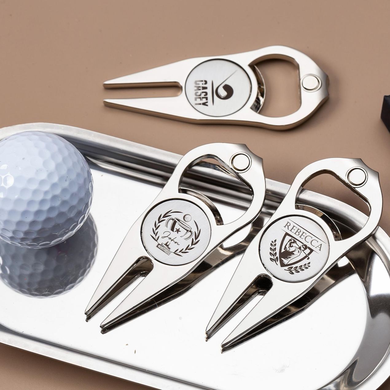 Strumento Divot Da Golf Inciso Personalizzato, Regalo Marcatore Magnetico Personalizzato Per Pallina Da Golf, Apribottiglie Inciso Per Regalo Testimone Dello Sposo, Regalo Per Papà - mymoonlampit