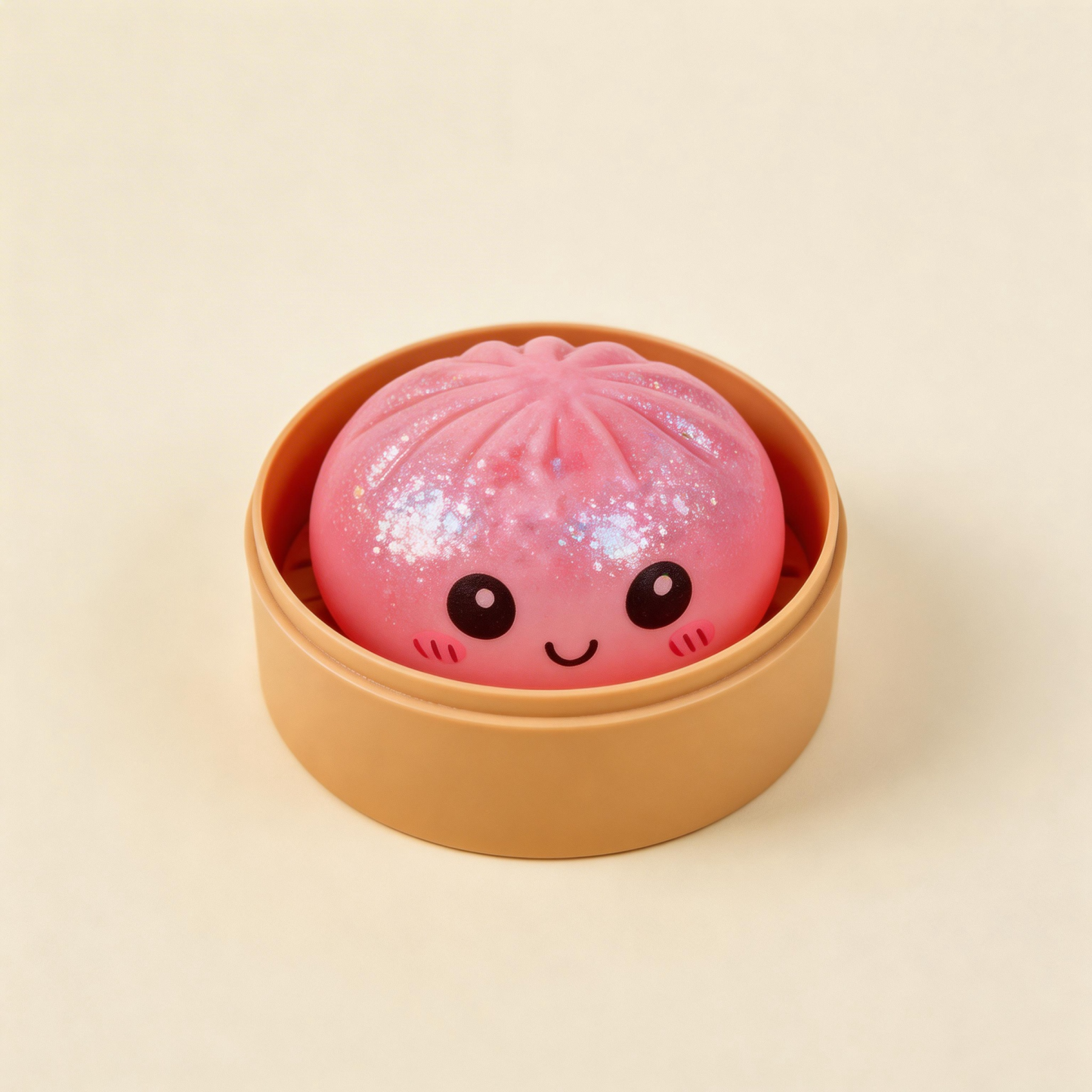 Glitter Gnocco Giocattoli Squishy Panino Al Vapore Palla Sensoriale Antistress Novità Scrivania Regalo Di Decompressione Da Spremere Morbido