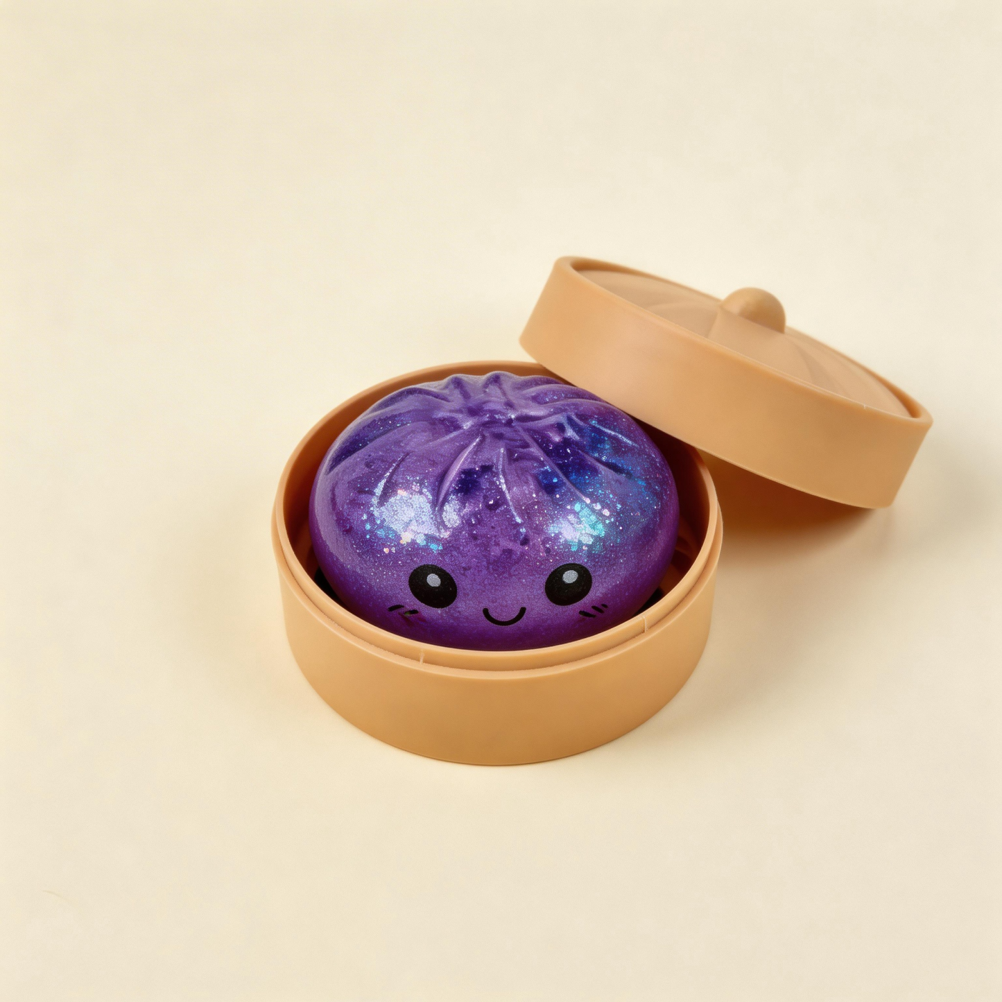 Glitter Gnocco Giocattoli Squishy Panino Al Vapore Palla Sensoriale Antistress Novità Scrivania Regalo Di Decompressione Da Spremere Morbido