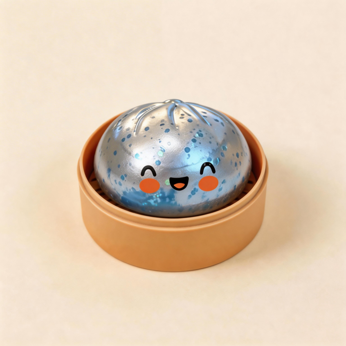 Glitter Gnocco Giocattoli Squishy Panino Al Vapore Palla Sensoriale Antistress Novità Scrivania Regalo Di Decompressione Da Spremere Morbido
