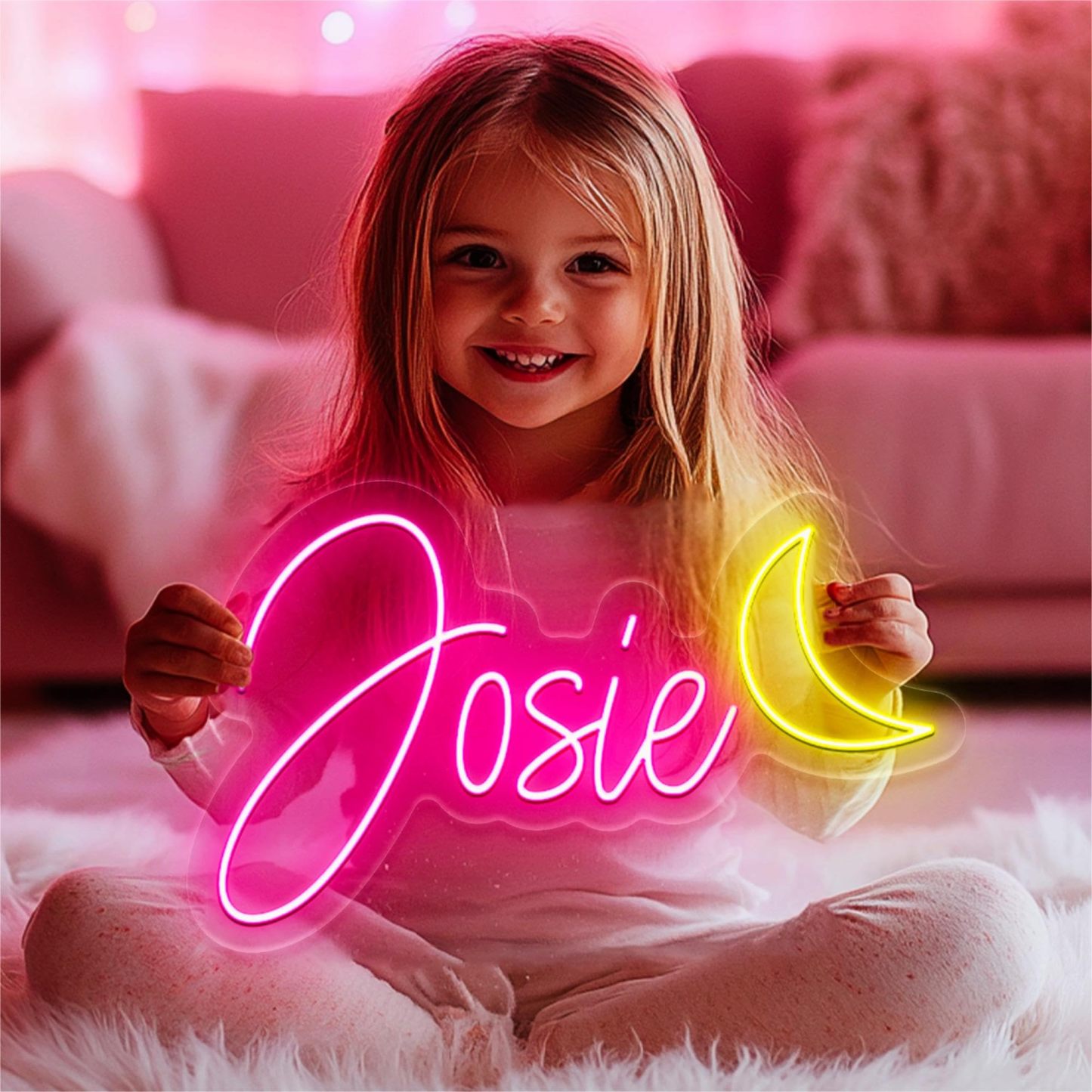 Insegne Al Neon Personalizzate, Insegne Al Neon Personalizzabili Per Decorazioni Murali, Insegne Personalizzate Con Nome Per Bambini, Insegne Al Neon Personalizzate Per Regali Di Natale Per Feste Di Compleanno E Matrimoni - mymoonlampit
