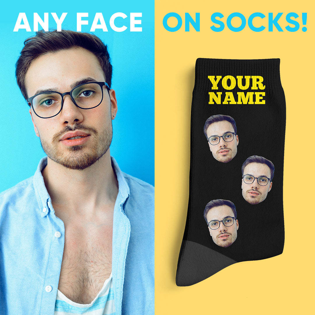 Benutzerdefinierte Foto Socken Bunte Socken