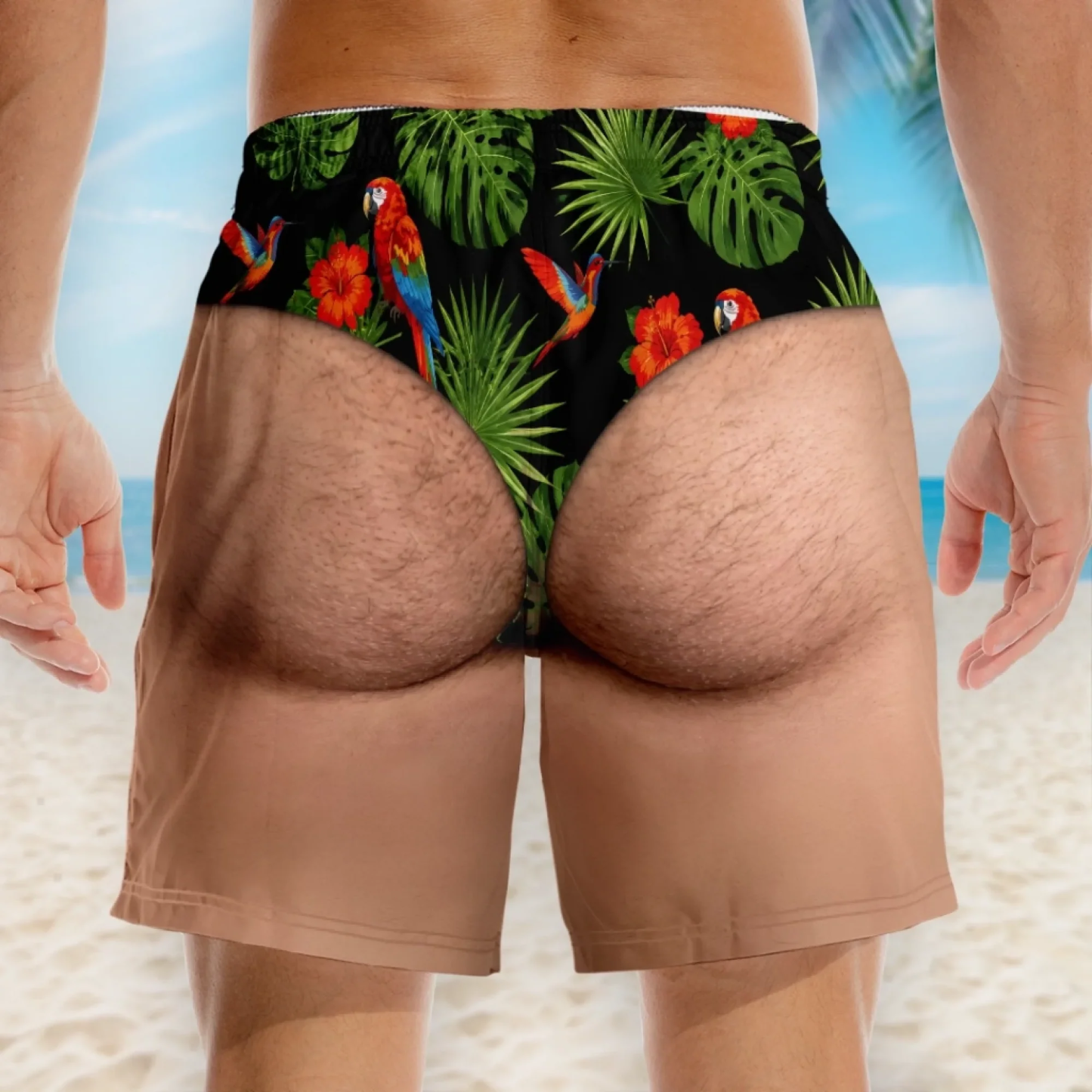 Benutzerdefinierte Lustige Männer Badehose Neuheit Optische Täuschung Badeshorts Lustige Neuheit Party Boardshorts Geschenk Für Ehemann Freund - FotoSocken