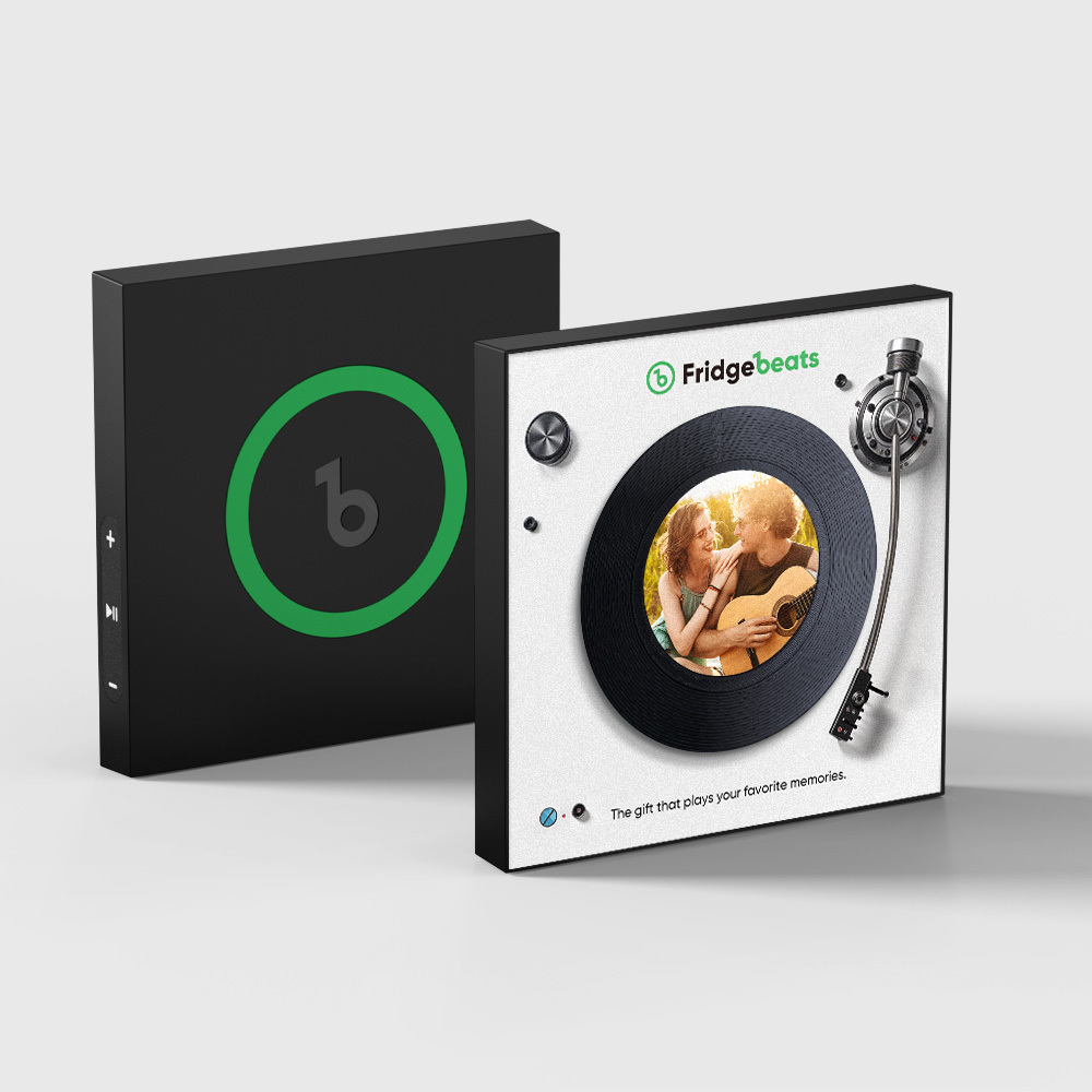 Benutzerdefinierter Musik- Und Foto-kühlschrankmagnet Zur Individuellen Gestaltung Von 1–6 Schallplatten Und Liedern