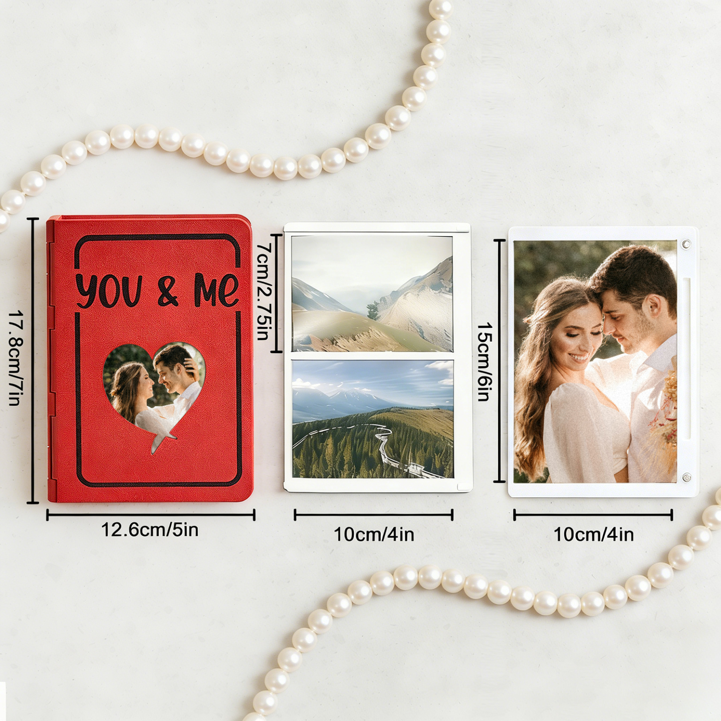 Personalisiertes Fotoalbum Mit 3D-Druck, Individuell Gestaltbaren Einbänden Und Buchrücken Sowie Erweiterbarem Design. - FotoSocken