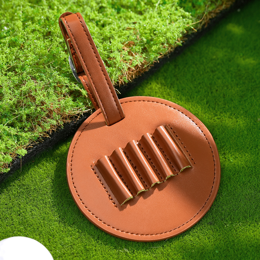 Personalisiertes Vatertagsgeschenk Golf Tee Aufbewahrungstasche - FotoSocken