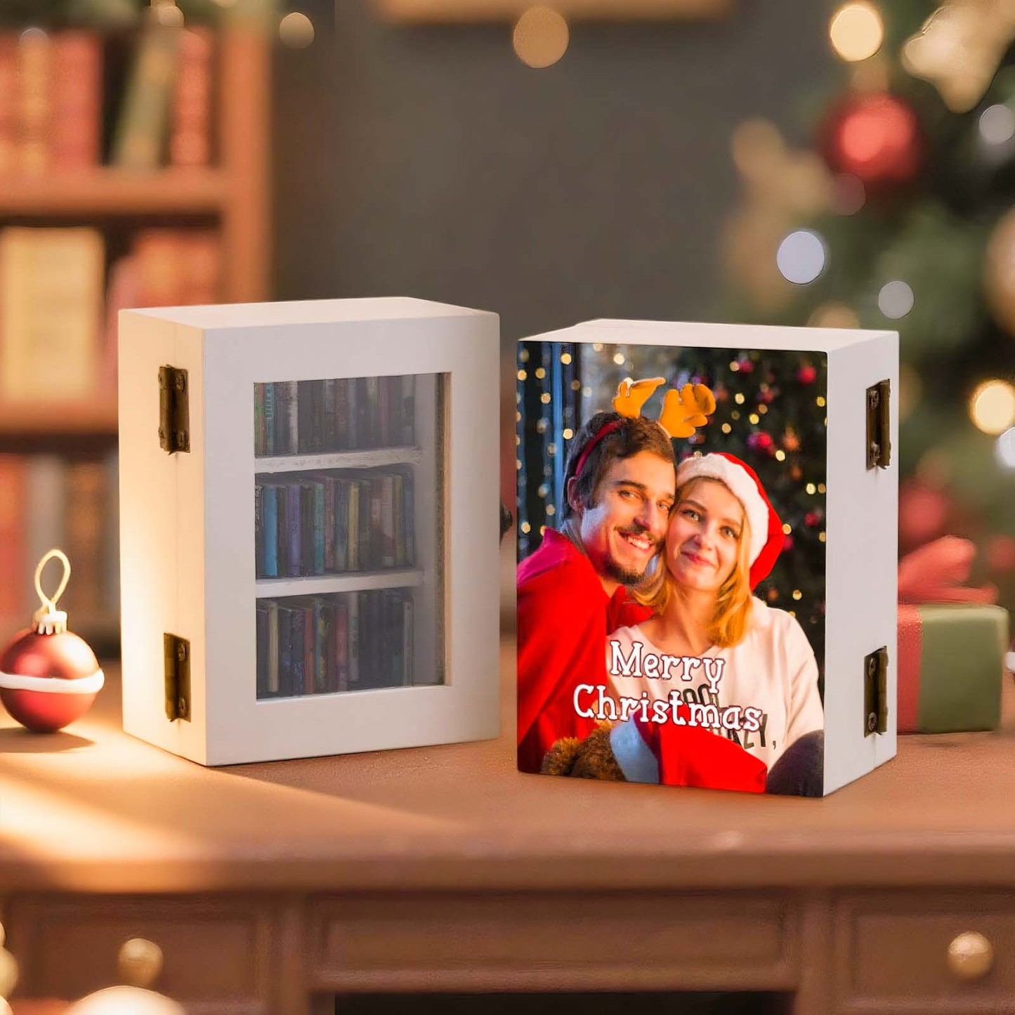 Personalisiertes Pocket Edition Angst-bücherregal, Mini-bücherregal, Miniatur-landschaft, Miniatur-bücherregal, Buchliebhaber-geschenk, Arbeitszimmerdekoration