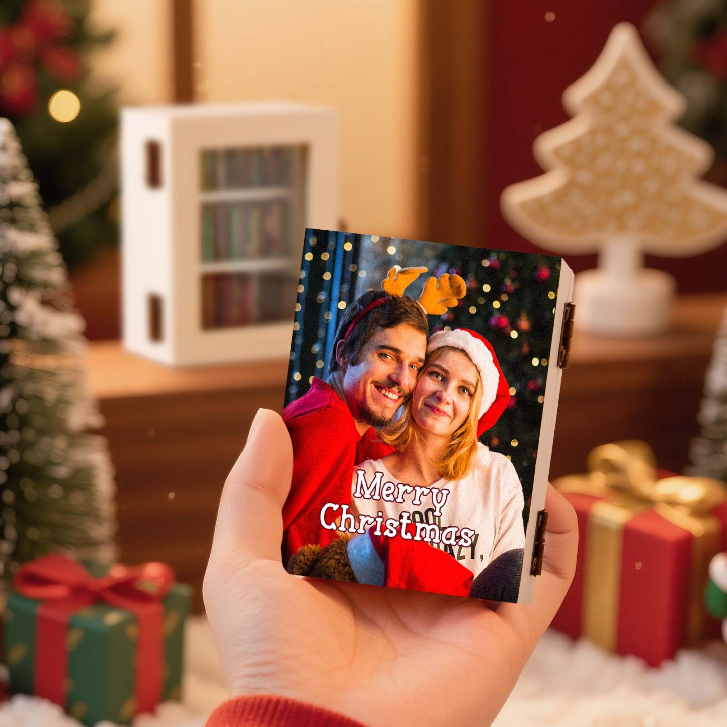 Personalisiertes Pocket Edition Angst-bücherregal, Mini-bücherregal, Miniatur-landschaft, Miniatur-bücherregal, Buchliebhaber-geschenk, Arbeitszimmerdekoration