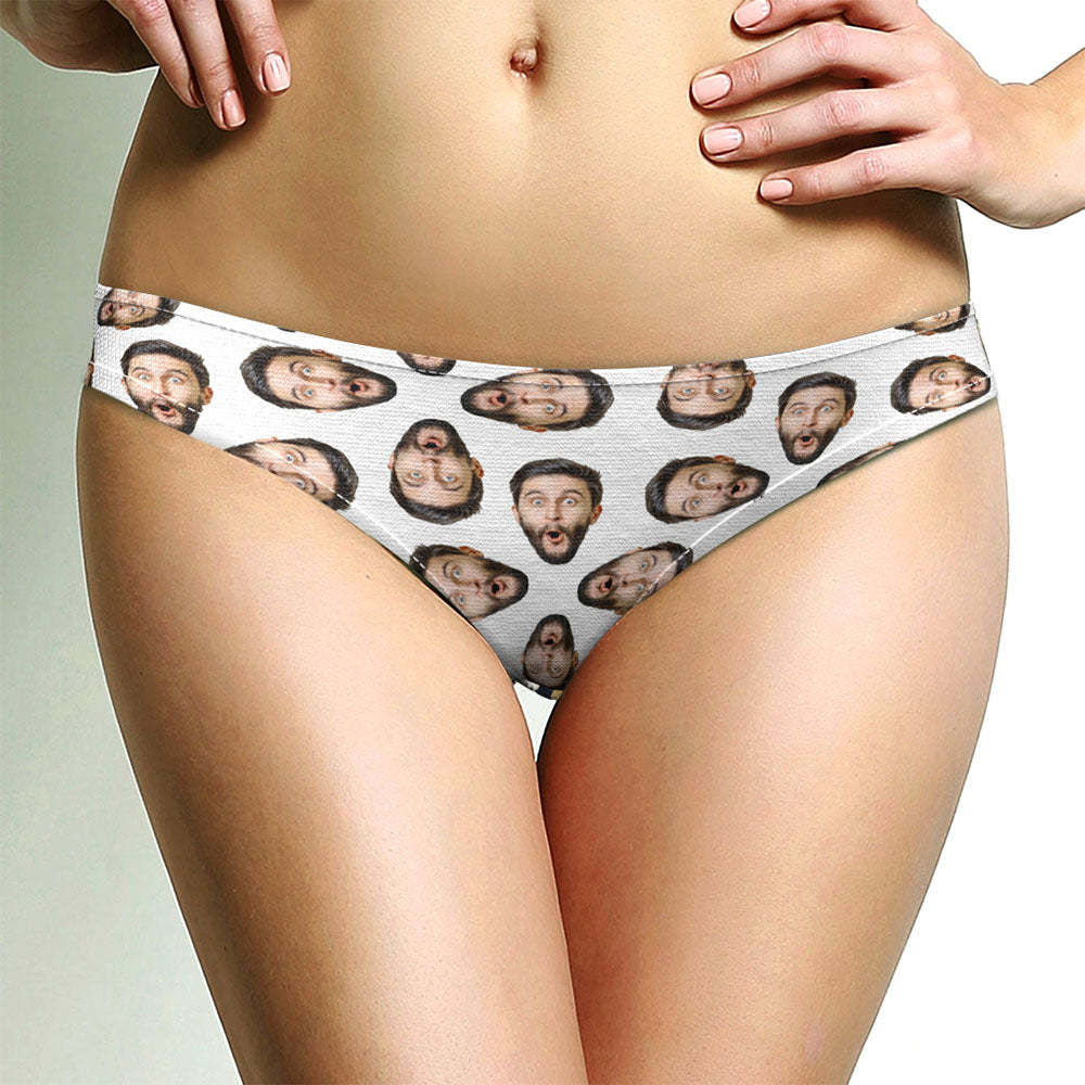Personalisierter Multi-face-damen-tanga, Personalisierte Lustige Geschenke Für Sie -